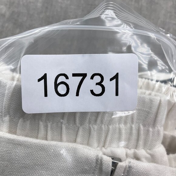 INC Jacket Women XSmall‎ White Pink Floral Embroidery Linen Zip Blouson Casual - Picture 11 of 11